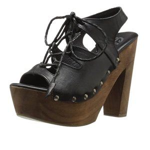 Sbicca Calle Black Sandal, 8, NWT